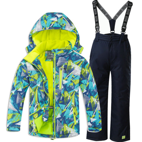 Ski Suit For Children Waterproof and Thick