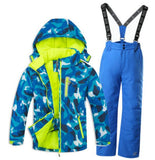 Ski Suit For Children Waterproof and Thick