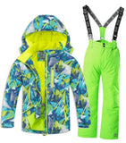 Ski Suit For Children Waterproof and Thick