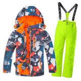 Ski Suit For Children Waterproof and Thick