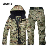 Waterproof Thermal Ski Jacket+Snowboard Pant Male