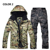 Waterproof Thermal Ski Jacket+Snowboard Pant Male