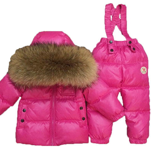 Ski Suit For Children Warm Jacket Kid Girl Set