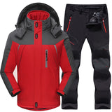 Outdoor Ski Suit Men's Windproof Waterproof Thermal