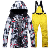 Ski Suit For Men Thermal Waterproof Windproof