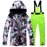 Ski Suit For Men Thermal Waterproof Windproof