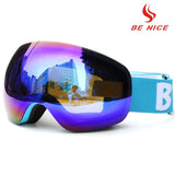Unisex Skiing Glass, Big Frame&Double Lens