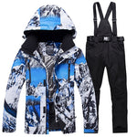 Ski Suit For Men Windproof Waterproof