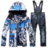 Ski Suit For Men Windproof Waterproof