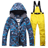 Ski Suit For Men Windproof Waterproof