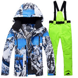 Ski Suit For Men Thermal Waterproof Windproof
