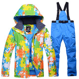 Ski Suit For Men Windproof Waterproof