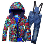 Ski Suit For Men Windproof Waterproof