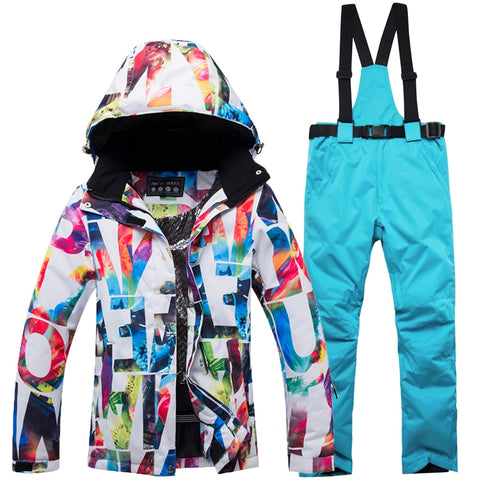 Skiing Suits Jackets Pants For Women