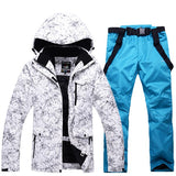 Unisex Snow Wear Snowboarding sets waterproof windproof -30 degree