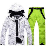 Unisex Snow Wear Snowboarding sets waterproof windproof -30 degree