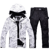Unisex Snow Wear Snowboarding sets waterproof windproof -30 degree