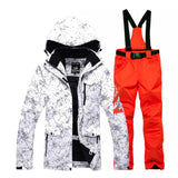 Unisex Snow Wear Snowboarding sets waterproof windproof -30 degree