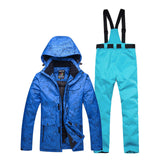 Unisex Snow Wear Snowboarding sets waterproof windproof -30 degree