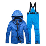 Unisex Snow Wear Snowboarding sets waterproof windproof -30 degree
