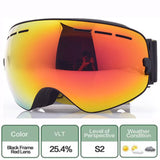 Unisex Anti-Fog Ski Goggles