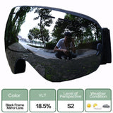 Unisex Anti-Fog Ski Goggles