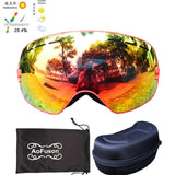 Unisex Anti-Fog Ski Goggles