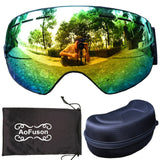 Unisex Anti-Fog Ski Goggles