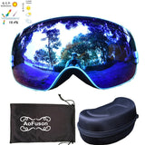 Unisex Anti-Fog Ski Goggles