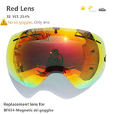 Unisex Ski Goggles With Magnetic Double Layers Lens