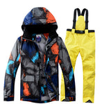 Ski Suit Men Winter 2018 Thermal Waterproof Windproof Clothes