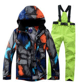 Ski Suit Men Winter 2018 Thermal Waterproof Windproof Clothes
