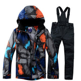 Ski Suit Men Winter 2018 Thermal Waterproof Windproof Clothes