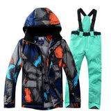 Ski Suit Men Winter 2018 Thermal Waterproof Windproof Clothes