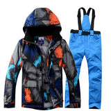 Ski Suit Men Winter 2018 Thermal Waterproof Windproof Clothes