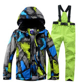 Ski Suit Men Winter 2018 Thermal Waterproof Windproof Clothes