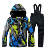 Ski Suit Men Winter 2018 Thermal Waterproof Windproof Clothes