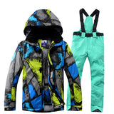 Ski Suit Men Winter 2018 Thermal Waterproof Windproof Clothes