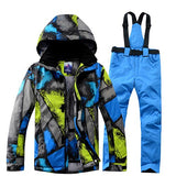 Ski Suit Men Winter 2018 Thermal Waterproof Windproof Clothes