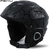 Men/Women Ski Helmet Winter Warm Fleece