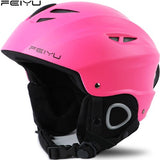 Men/Women Ski Helmet Winter Warm Fleece