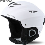 Men/Women Ski Helmet Winter Warm Fleece