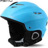 Men/Women Ski Helmet Winter Warm Fleece