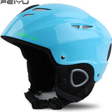 Men/Women Ski Helmet Winter Warm Fleece