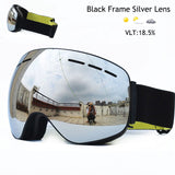 Unisex Ski Goggles With Magnetic Double Layers Lens