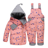 Baby Girls Down Jackets Snowsuit (-20 degree)