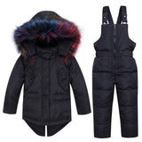 Ski Suits For Children with Real Fur