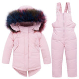 Ski Suits For Children with Real Fur
